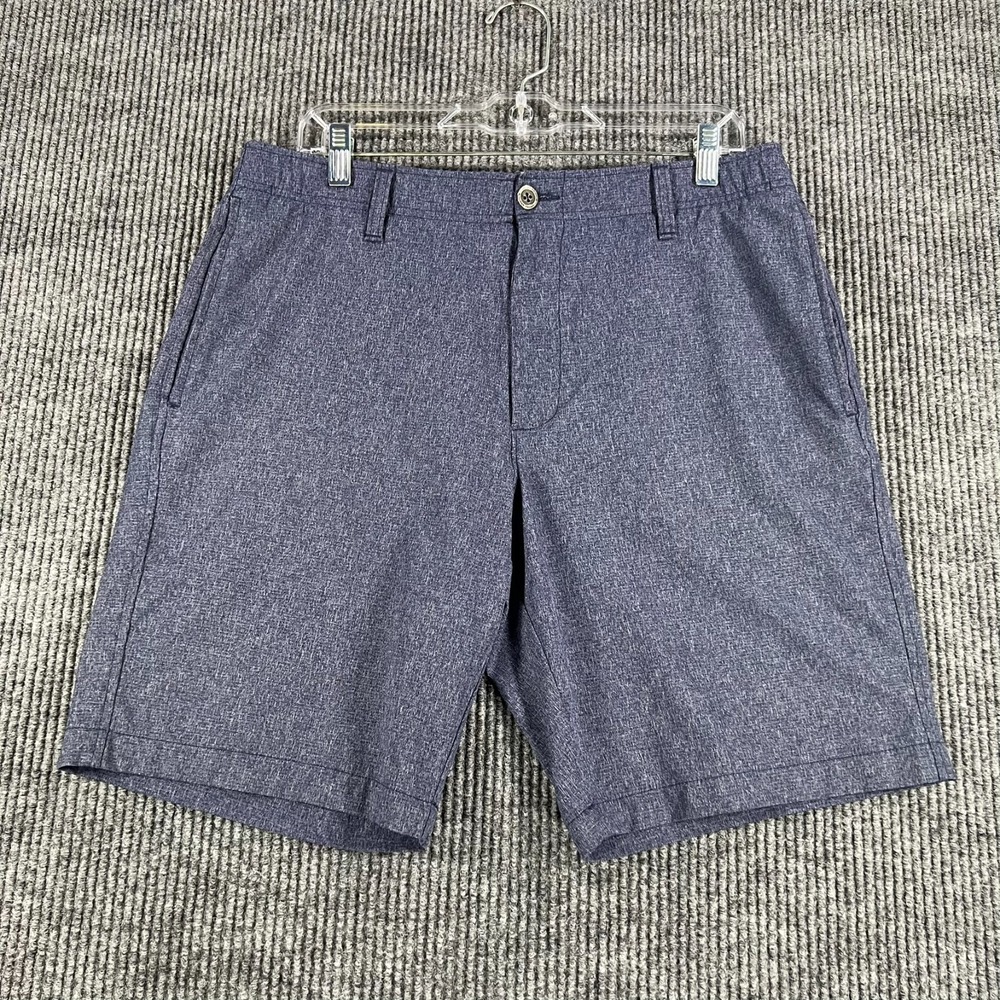 Under Armour Performance Golf Shorts Mens Size 36 Blue Chino Outdoor Casual